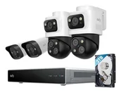 Kamery do monitoringu - Eufy NVR Security System S4 Tubowa Kamera bezpieczeństwa IP Wewnętrz i na wolnym powietrzu 3840 x 2160 px Sufit - miniaturka - grafika 1