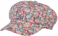 Czapki dla dzieci - Czapka Newsboy Little Flowers by Lipodo, ciemnoniebieski, S (55-56 cm) - miniaturka - grafika 1