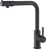 Baterie kuchenne - Blue Water Bateria Royal Czarny mat - miniaturka - grafika 1