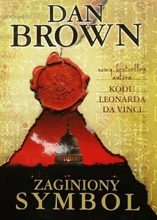 Zaginiony symbol - Kryminały - miniaturka - grafika 1