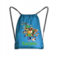 Plecaki worki - Worek Szkolny Na Buty Plecak WF Gra Minecraft #8 - miniaturka - grafika 1