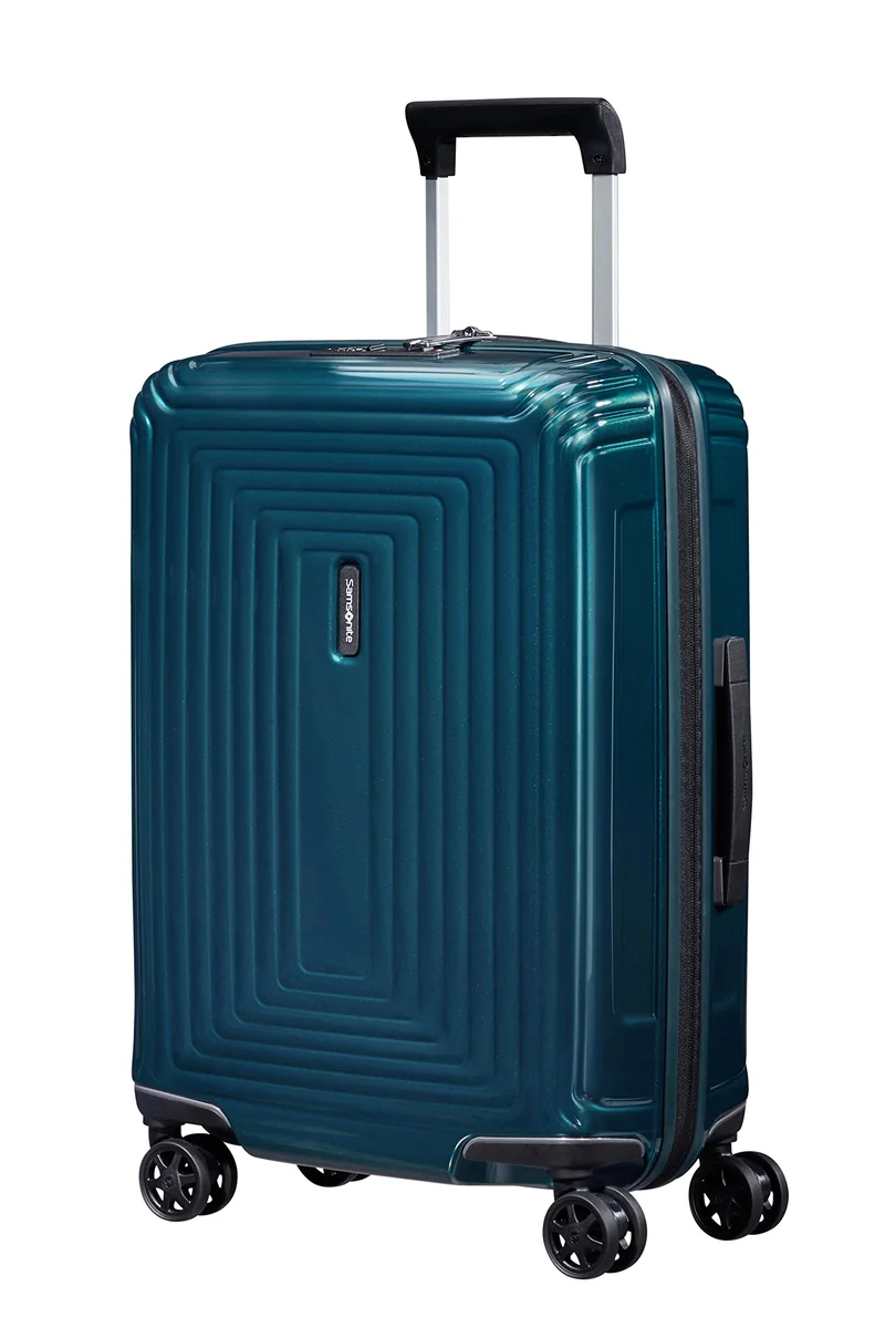 Samsonite Neopulse - Spinner S, Bagaż podręczny, 55 cm, 38L, Niebieski (Metallic Blue)