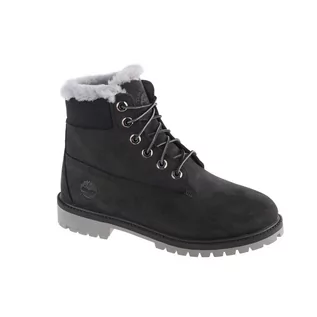 Buty dla chłopców - Trapery chłopięce, Timberland Premium 6 IN WP Shearling Boot Jr - grafika 1