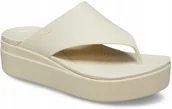 Klapki i japonki damskie - Damskie Japonki Buty Crocs Brooklyn Flip 36-37 - miniaturka - grafika 1