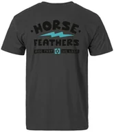 Koszulki męskie - t-shirt HORSEFEATHERS IGNITE T-SHIRT Gray - miniaturka - grafika 1