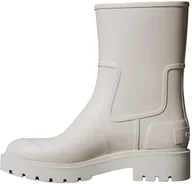 Śniegowce damskie - 8719965074583 Damskie buty zimowe MID Rainboot Rubber YW0YW02004, szare (Chateau), rozmiar 37, Szary zamek, 35.5 EU - miniaturka - grafika 1