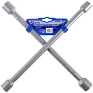 Narzędzia samochodowe - Geko Klucz krzyżak do kół samochodowych 17 19 21 22mm G10050 - miniaturka - grafika 1