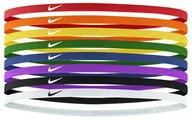 Ozdoby do włosów - Opaski na głowę NIKE Do biegania - 8 pak różne kolory - miniaturka - grafika 1