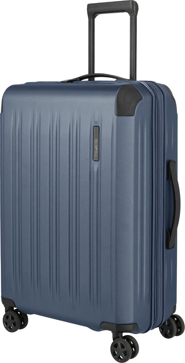 Walizka średnia Travelite Dynamiic 66 cm Granatowy