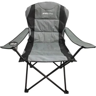 Krzesło turystyczne ENERO CAMP Lux Szaro-czarne - Meble turystyczne Krzesło turystyczne ENERO CAMP Lux Szaro-czarne - Meble turystyczne - miniaturka - grafika 1