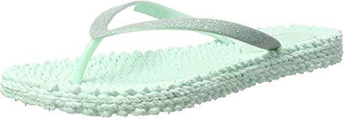 Ilse Jacobsen Damskie japonki Cheerful01, niebieski - Niebieski Dusty Aqua - 37 eu