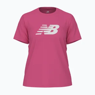 Koszulka damska New Balance Jersey Logo dragonbe - Koszulki i topy damskie - miniaturka - grafika 1
