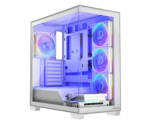 MODECOM Volcano Stellar ARGB Midi 5F White AT-STELLAR-5F-ARGB-20 - Obudowy komputerowe - miniaturka - grafika 1