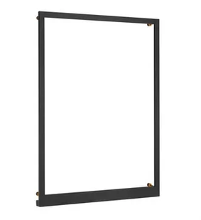 Markslojd Kinkiet LAMPA ścienna FRAME 107363 prostokątna OPRAWA metalowa LED 15W ramka czarna 107363 - Lampy ścienne - miniaturka - grafika 1