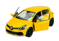 Samochody i pojazdy dla dzieci - WELLY RENAULT CLIO RS ŻÓŁTY 1:34 SAMOCHÓD NOWY METALOWY MODEL - miniaturka - grafika 1