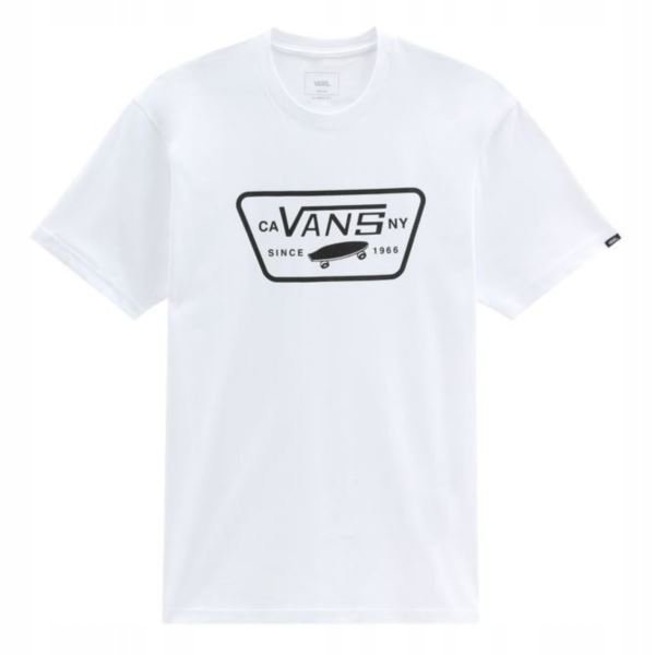 T-Shirt Full Patch Biało/Czarny VANS VN000QN8YB21 XS