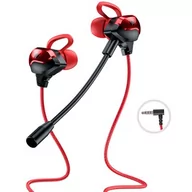 Słuchawki - WEKOME ET-Y30 ET Series Czerwony - miniaturka - grafika 1