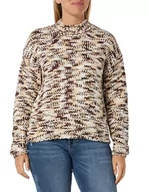 Swetry damskie - UCY Damski sweter z dzianiny 12425320-UC01, brązowy, wielokolorowy, XL/XXL, Brązowy, wielokolorowy., XL-XXL - miniaturka - grafika 1