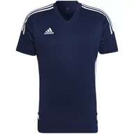Koszulki męskie - ND05_K13990-XS HA6291 Koszulka męska adidas Condivo 22 Jersey V-neck granatowo-biała HA6291 r.XS - miniaturka - grafika 1