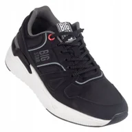Sneakersy męskie - Buty Męskie Big Star Sportowe Sneakersy Czarne 42 - miniaturka - grafika 1