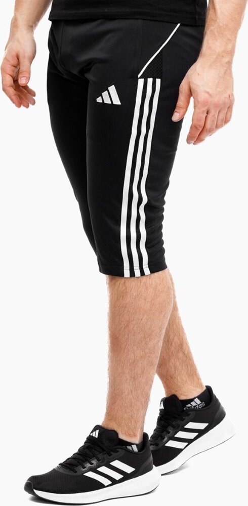 Adidas Spodnie męskie adidas Tiro 23 League 3/4 czarne HS3548 XS