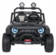 Pojazdy elektryczne dla dzieci - Auto na akumulator Pojazd Terenowy PASSION 4x4 Czarny 4x200W - miniaturka - grafika 1