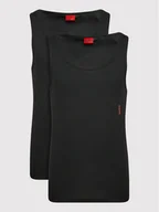Piżamy męskie - Hugo Komplet 2 tank topów 50469778 Czarny Slim Fit - miniaturka - grafika 1