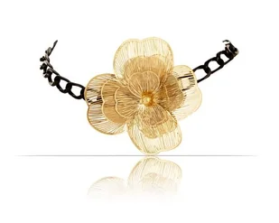 COLIBRA Pozłacany Naszyjnik ze zlotym kwiatem (C23/JES/41KOL-AU) - Naszyjniki COLIBRA Pozłacany Naszyjnik ze zlotym kwiatem (C23/JES/41KOL-AU) - Naszyjniki - miniaturka - grafika 1