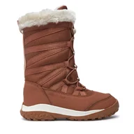 Buty dla dziewczynek - Śniegowce Reima Samojedi 5400034A Brązowy - miniaturka - grafika 1