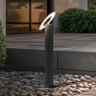 Lampy ogrodowe - Arcchio Słupek oświetleniowy LED Tovio, antracyt, Ø24cm - miniaturka - grafika 1