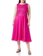 Sukienki - Vera Mont Vera Mont Sukienka damska 4686/4000, fioletowa różowa, 44, różowy (Purple Pink) - miniaturka - grafika 1