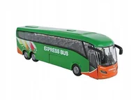 Samochody i pojazdy dla dzieci - Autobus Miejski Metalowy Express Bus Z Napędem Z Efektami Światło/ Dźwięk - miniaturka - grafika 1