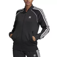 Bluzy sportowe damskie - Bluza adidas Originals Adicolor Classics Primeblue SST GD2374 - czarna - Adidas - miniaturka - grafika 1