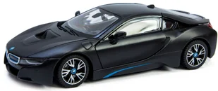 BMW I8 56500 Rastar 1:24 metal czarny - Samochody i pojazdy dla dzieci - miniaturka - grafika 1