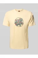 Koszulki męskie - T-shirt z nadrukiem z logo - Santa Cruz - miniaturka - grafika 1