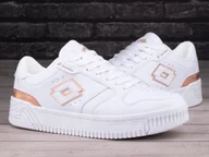 Buty sportowe damskie - Lotto Lotto Scopi GC 2400040W-1086 białe 36 - miniaturka - grafika 1