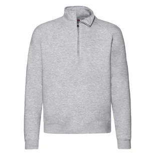 Bluza Męska Premium Plain Quarter Zip Raglan - Bluzy sportowe męskie - miniaturka - grafika 1