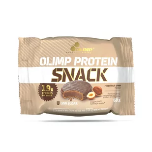 Olimp Protein Snack 60 g Hazelnut Cream - Batony proteinowe - miniaturka - grafika 1