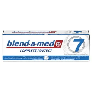 Blend-A-Med, Complete Protect 7 Crystal White Pasta Do Zębów, 75 ml - Pasty do zębów - miniaturka - grafika 1