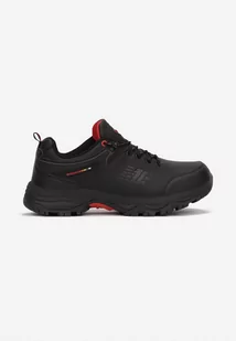 Czarno-Czerwone Buty Trekkingowe Phinine - Buty trekkingowe męskie - miniaturka - grafika 1
