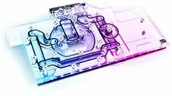 Chłodzenie wodne - Alphacool Eisblock Aurora GPX-N RTX 3080/3090 Aorus Master/Xtreme wraz z Backplate - Acryl + Nickel - miniaturka - grafika 1