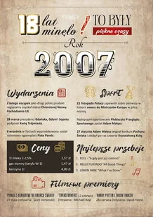 Kartka na 18-tkę dla urodzonych w 2007 roku GM1137 - Kartki okolicznościowe i zaproszenia - miniaturka - grafika 1