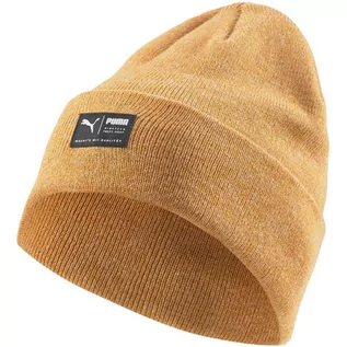 Czapki damskie - Czapka Puma Archive Heather Beanie Senior Żółta 21739 22-Senior - grafika 1