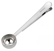 Inne sztućce - Kinghoff Miarka, łyżka do kawy z klipsem Kinghoff 2272 - miniaturka - grafika 1