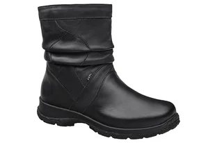 Kozaki AXEL Comfort 4484 Czarne H ocieplane Botki na Haluksy Kosela Medic 9484 - Botki damskie - miniaturka - grafika 1