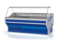 Szafy i witryny chłodnicze - Lada chłodnicza bez boków do łączenia w ciągi RAPA L-E1 130/107 - miniaturka - grafika 1