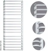 Grzejniki łazienkowe - BOL-55/70 BOLERO Grzejnik łazienkowy o wymiarze 55x70, w kolorze BIAŁY, moc 376W - miniaturka - grafika 1