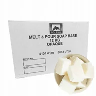 Prace ręczne dla dzieci - Izraelska biała baza mydlana 68/3 z olejem kokosowym 12 kg - miniaturka - grafika 1