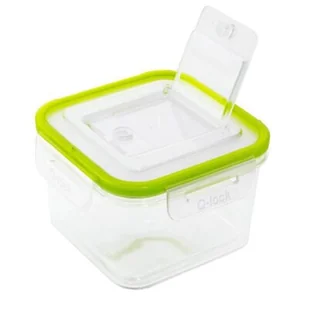 BRANQ Pojemnik BRANQ Q-Lock 1162 0.7 l Przezroczysty 1162 - Akcesoria i części AGD - miniaturka - grafika 1