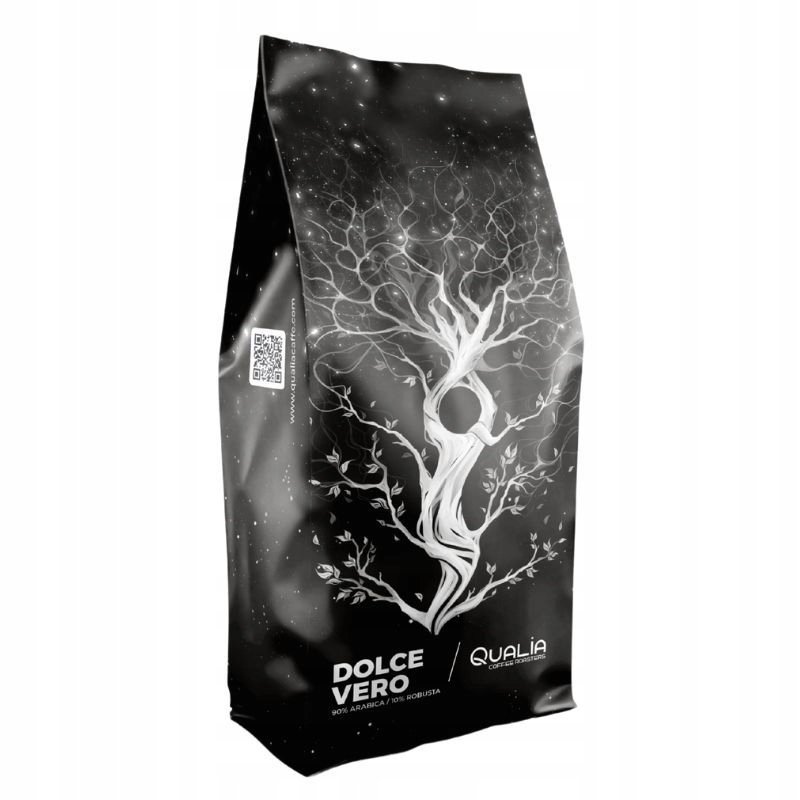 Kawa ziarnista Qualia Dolce Vero 1kg We Włoskim Stylu! Premium